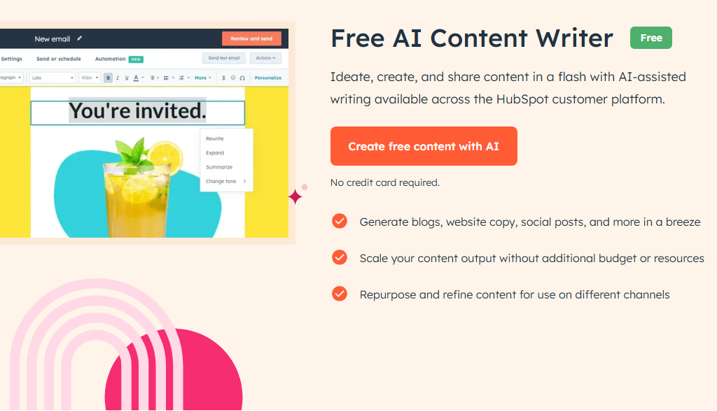 Hubspot ai content generator